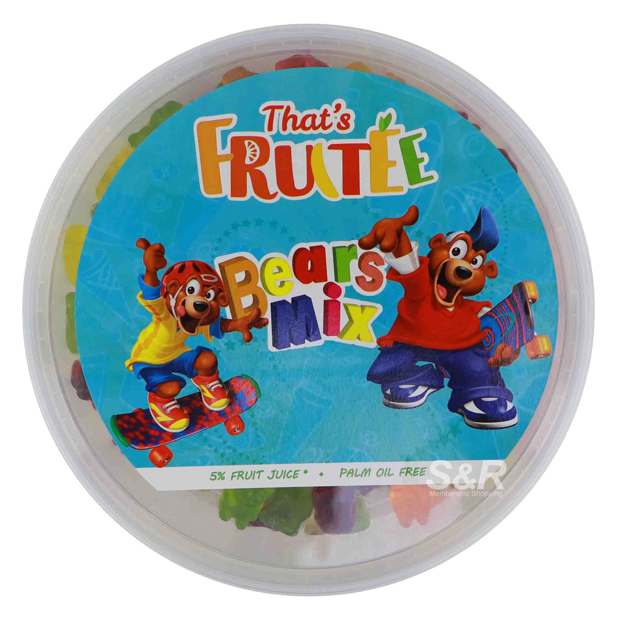 That's Fruitee Bears Mix 500g That's Fruitee Bears Mix 500g